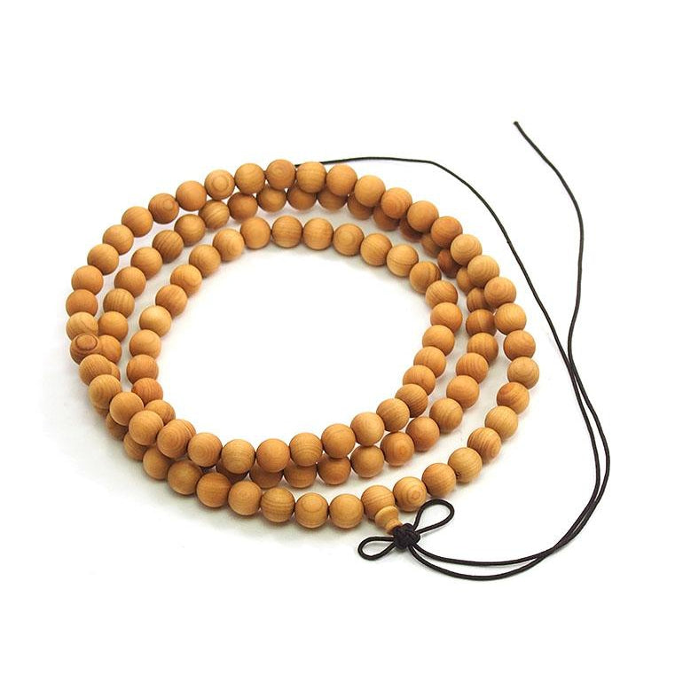 Pine Wood Extra Large Wood Mala 20mm – Beads of Paradise