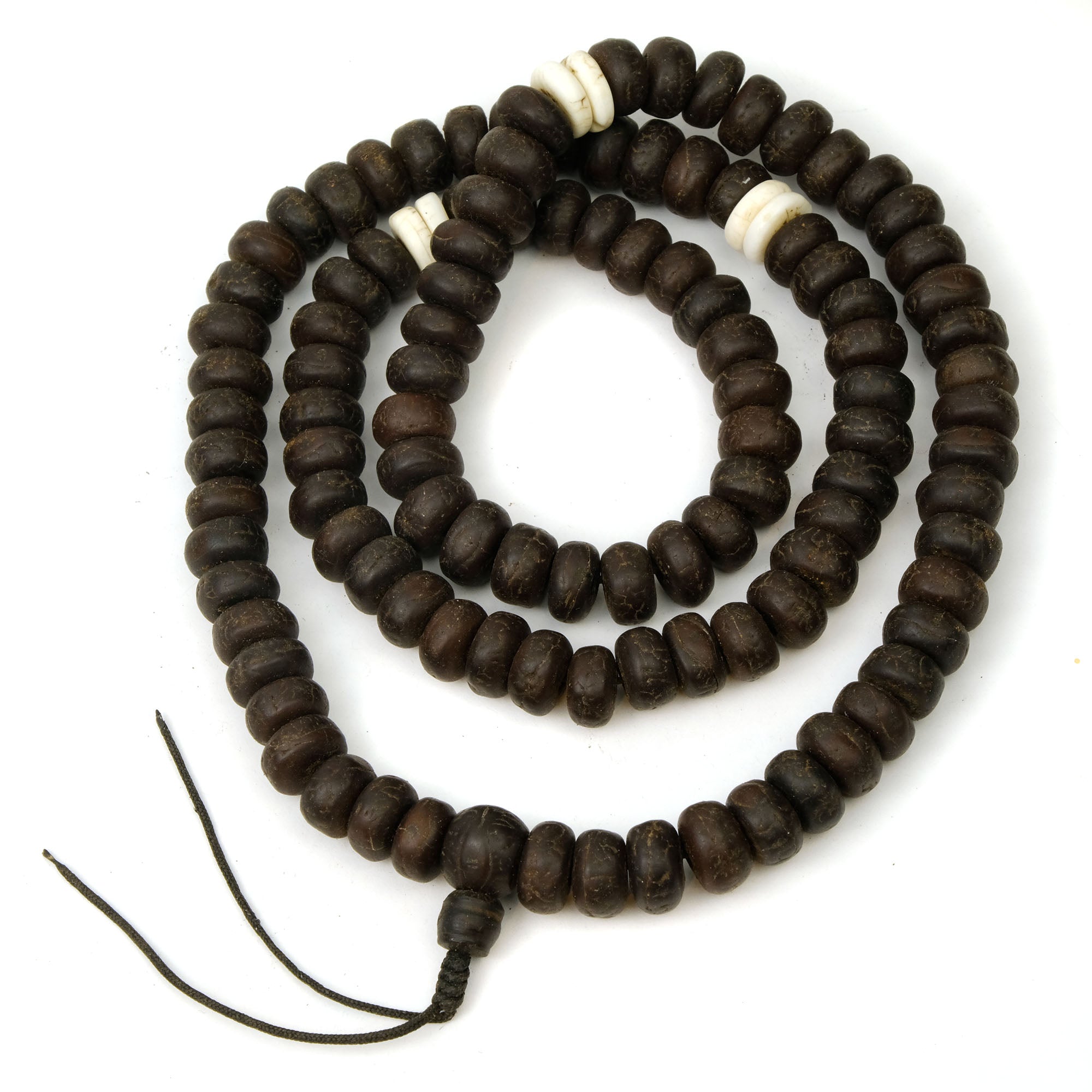 Nepal Bodhi seeds Mala approx. 8 mm 1x - BACATUS Die Perlerie