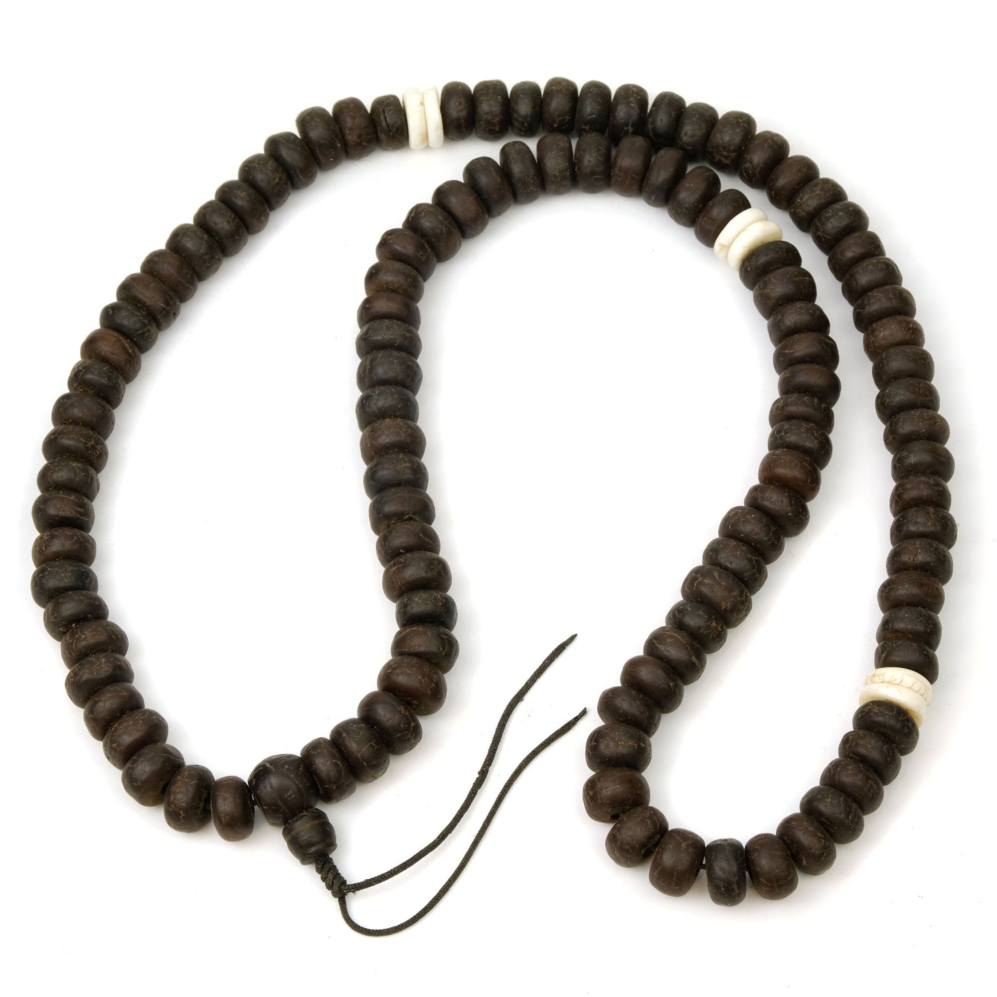 Inlaid Bodhi Mala Lg. 12 -13mm – Beads of Paradise