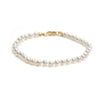 Fresh Water Pearl Knotted Bracelet With Gold Filled Lobster Clasp