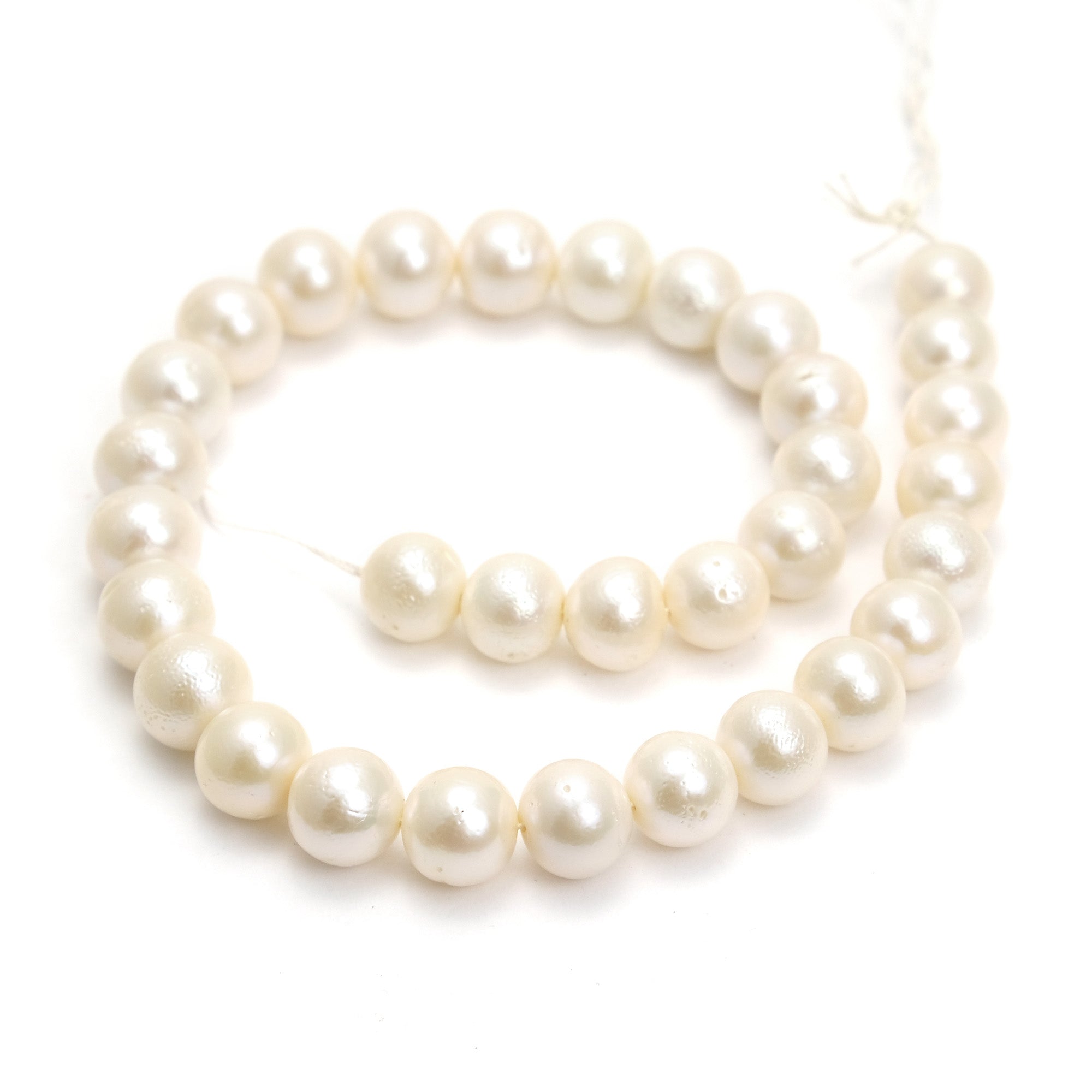 Pearl 14-15mm Rounds – Beads of Paradise