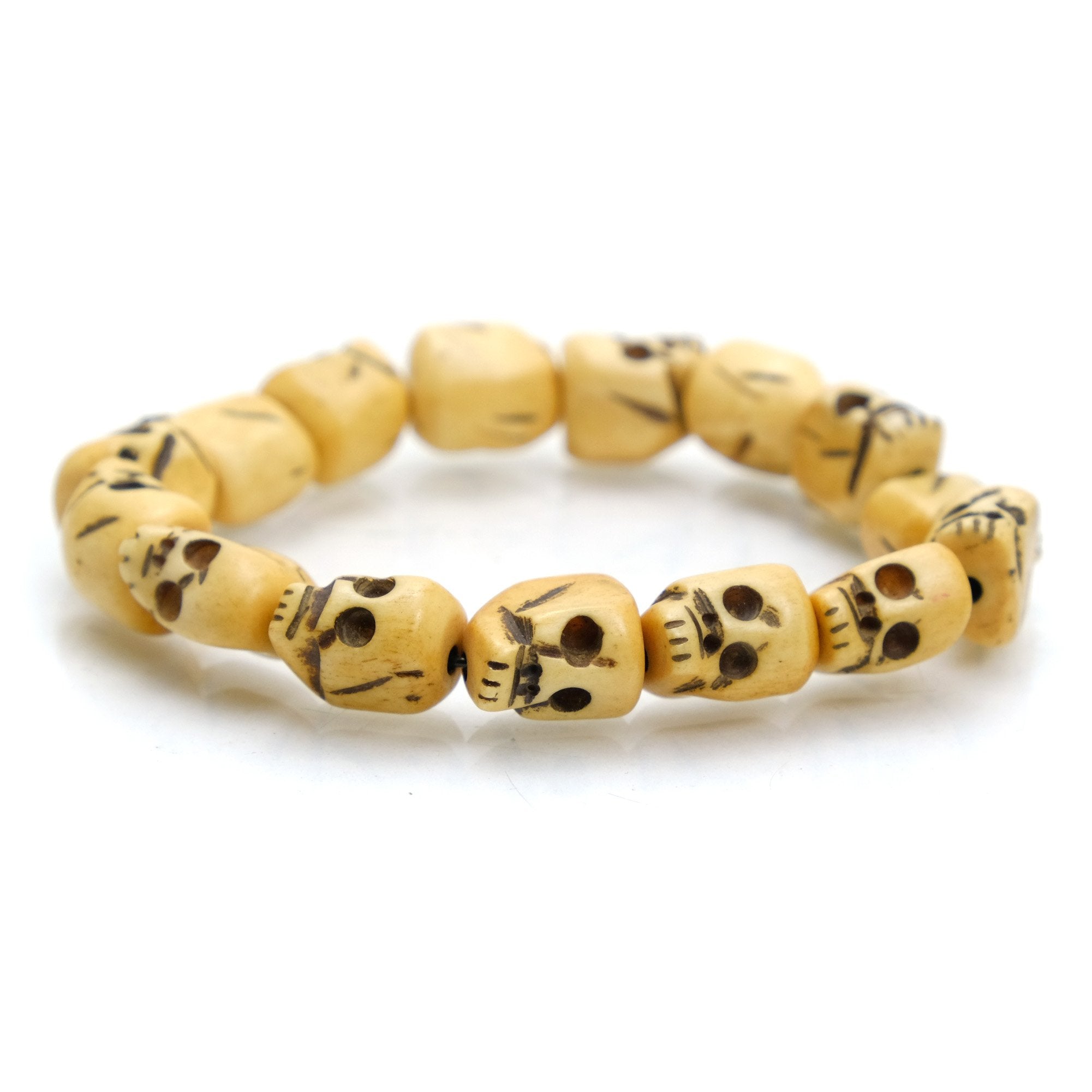 Bone Skull Beads, India