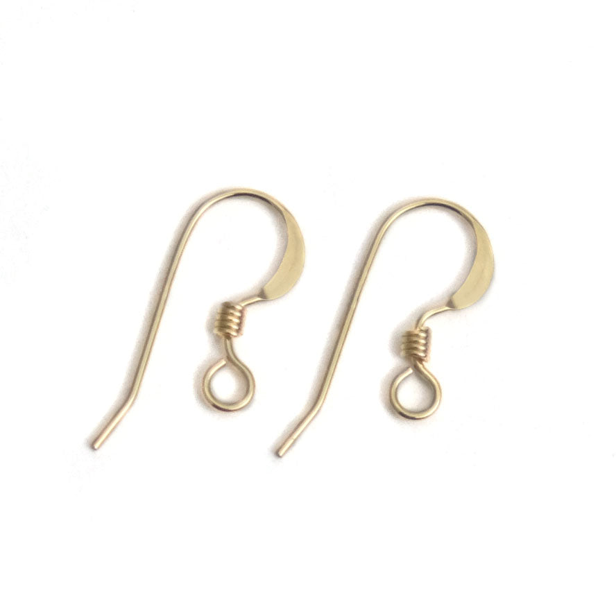 14K Gold Filled French Wire Earring Hooks (10), 47% OFF