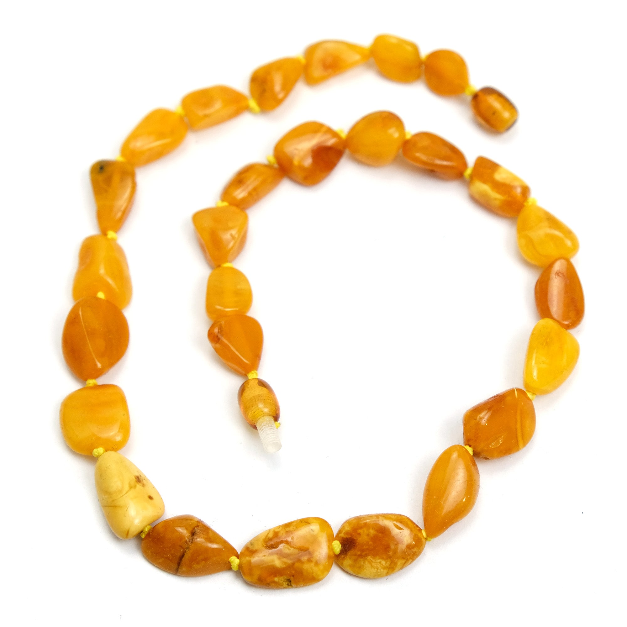 German Antique Butterscotch Handmade Baltic Amber Bead Necklace A0233  RRP£15000!!! – Amber Centre London