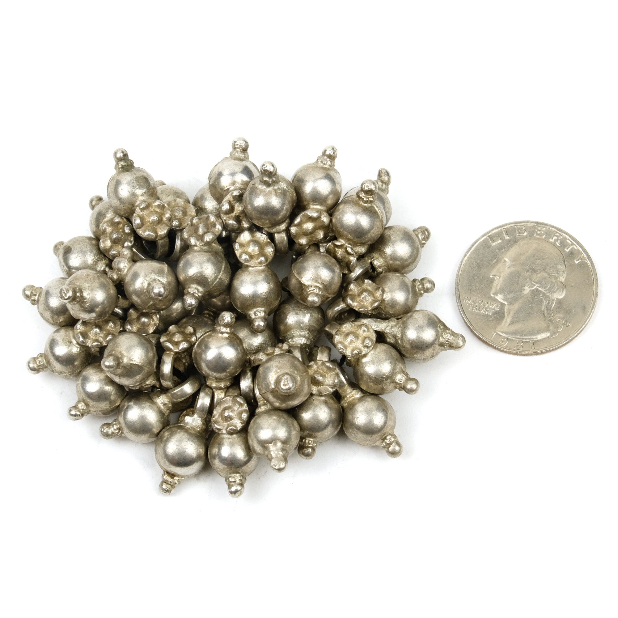 Afghan Tribal High Silver Content Heirloom Dowry Small Colonial Coin P –  Beads of Paradise