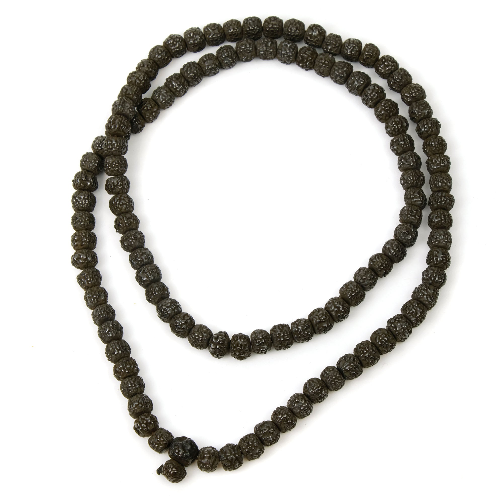 Nepal Bodhi Seeds Mala approx. 9 mm 1x - BACATUS Die Perlerie