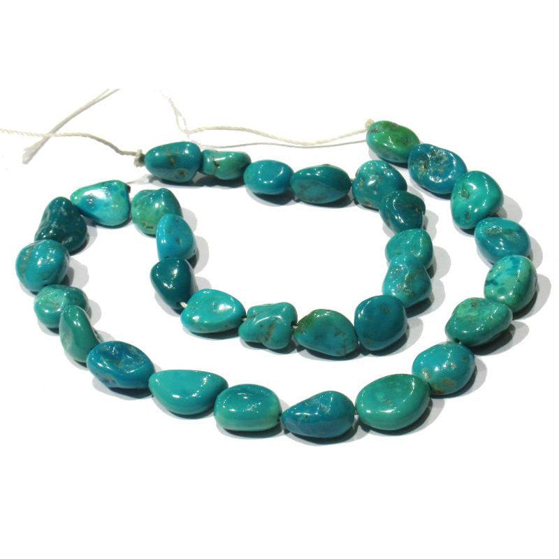 TURQUOISE BROWN TOPAZ Tile Beads-BD5945-STRAND