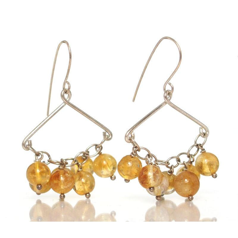Citrine and Gold Filled Beads Earrings – Sheryl Heading Designs