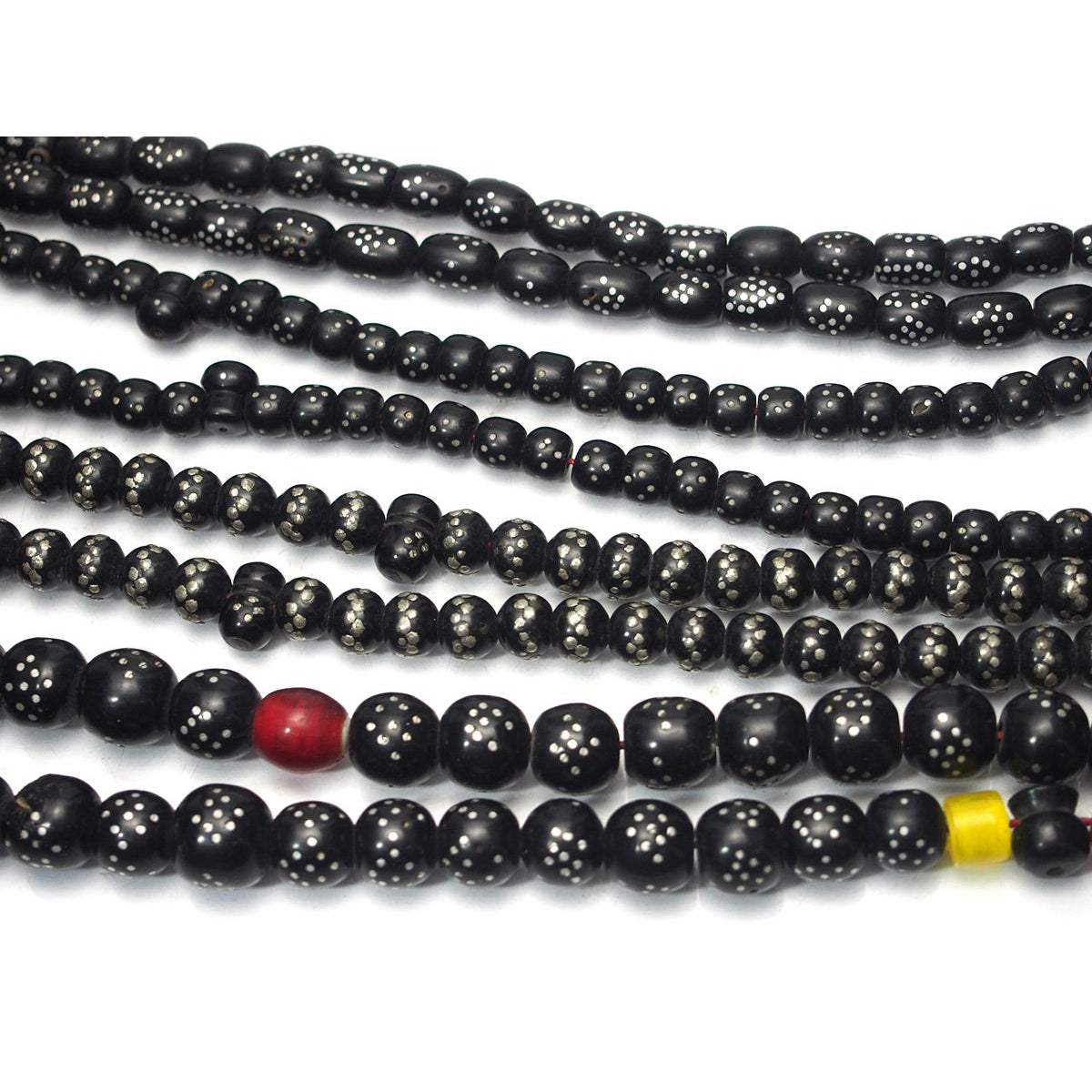 black coral beads