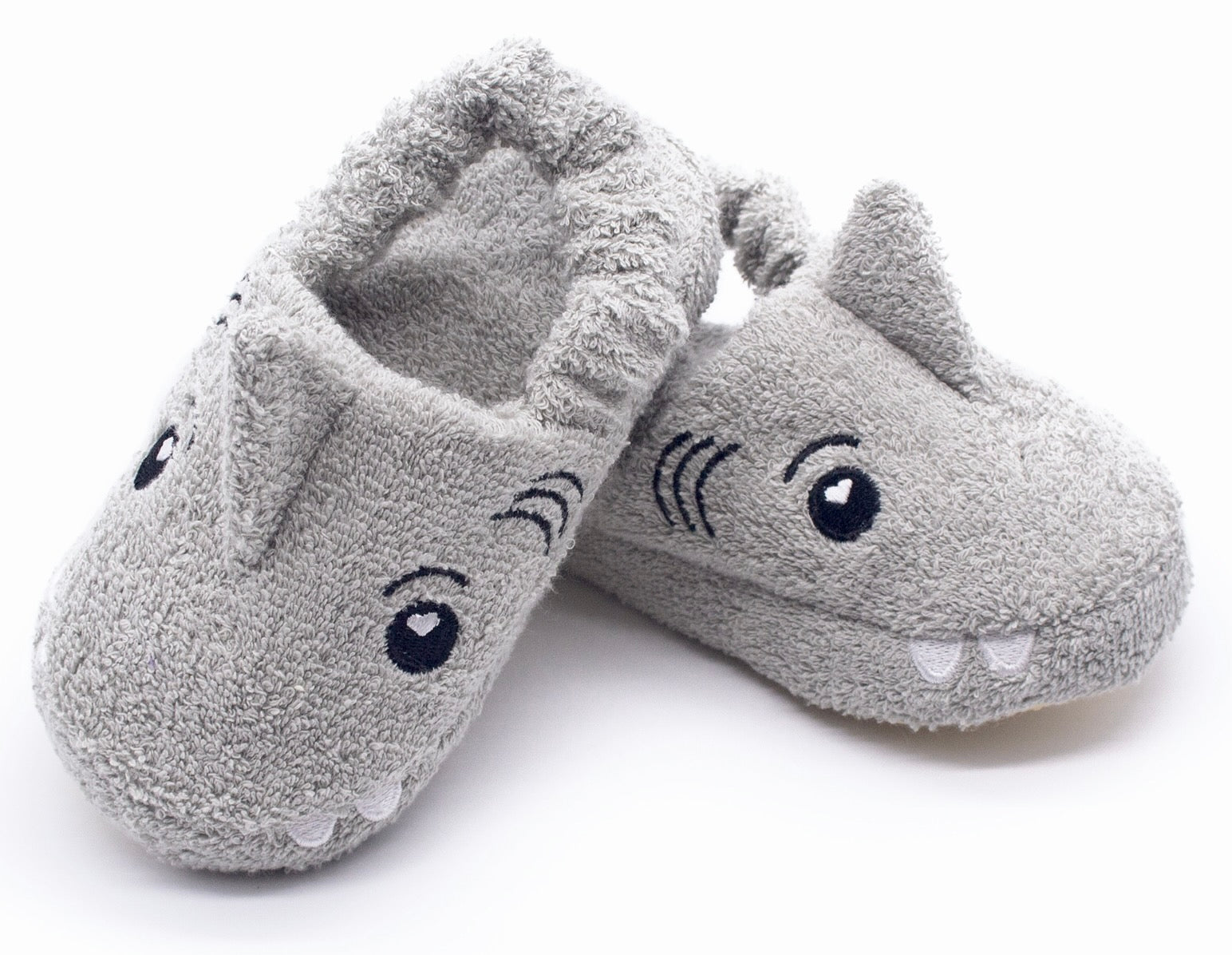 Tank the Shark bath slippers