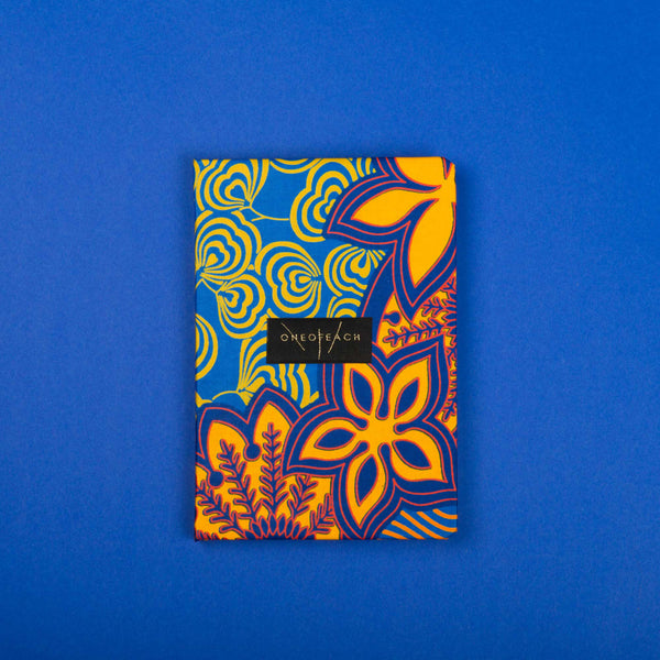 Notebook | Yellow Blue Flower