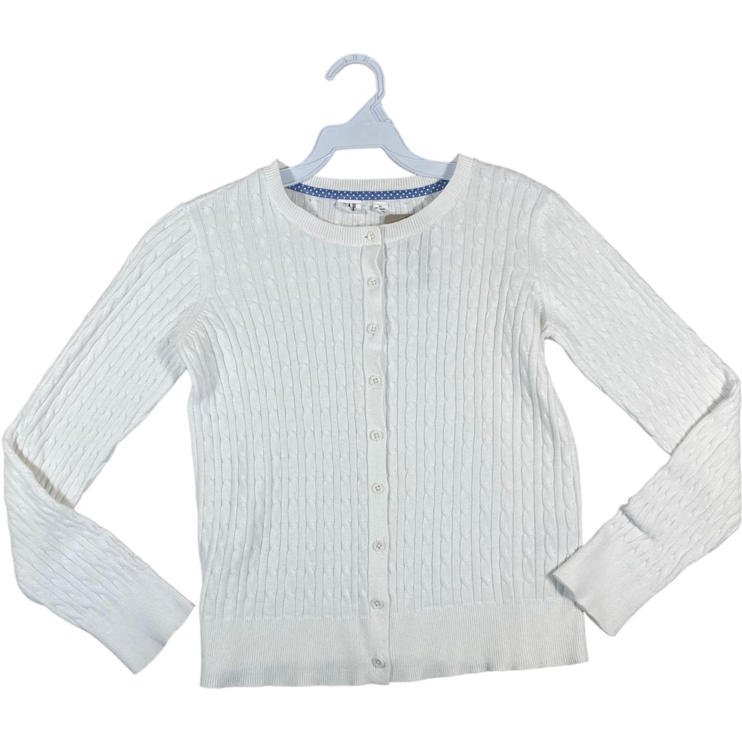  Gap White Cardigan (12/14 Girls) 