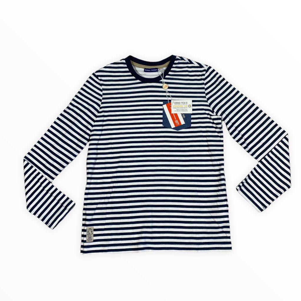  Original Marines Navy Long Sleeve (10/12 Boys) 