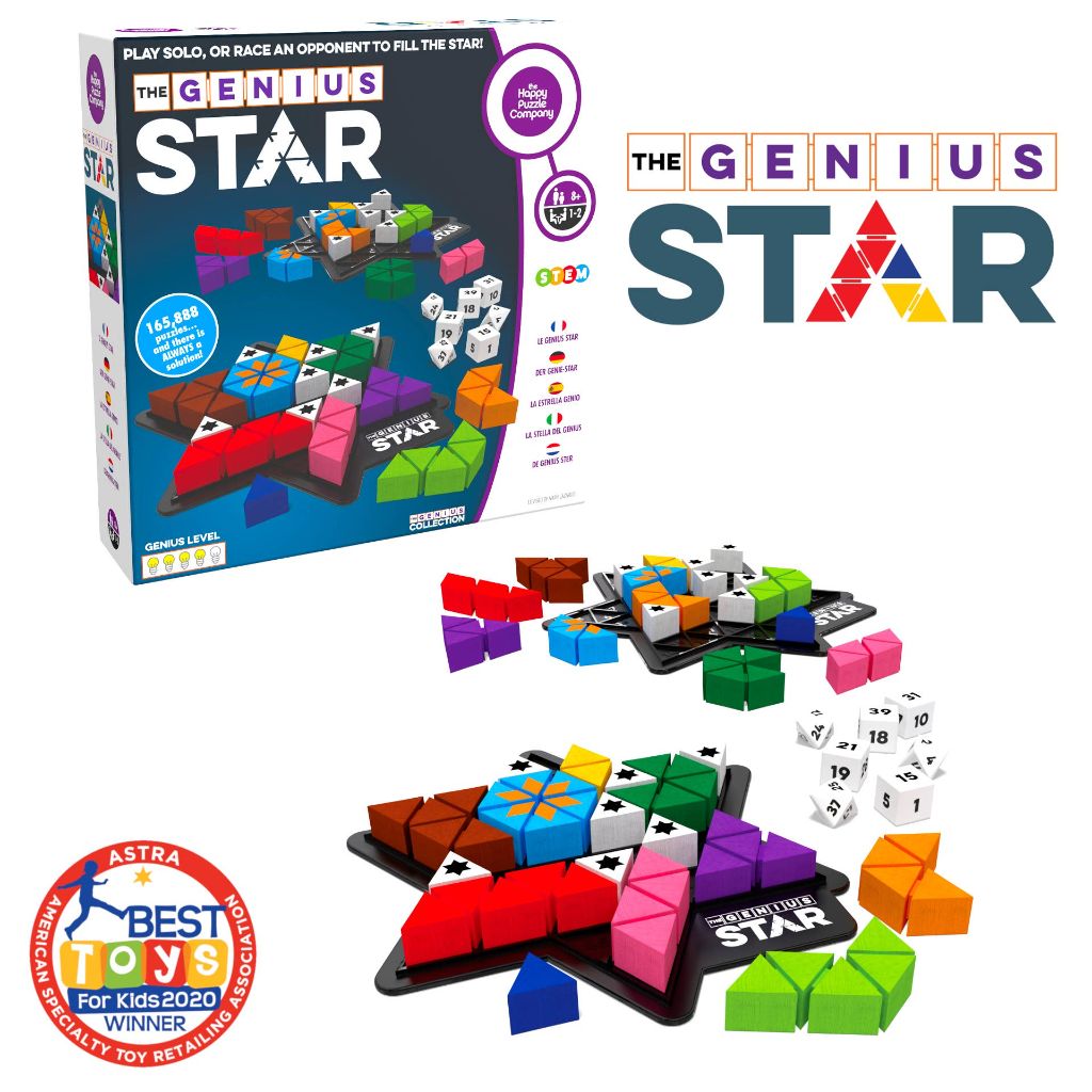  MukikiM Genius Star STEM Puzzle Game 