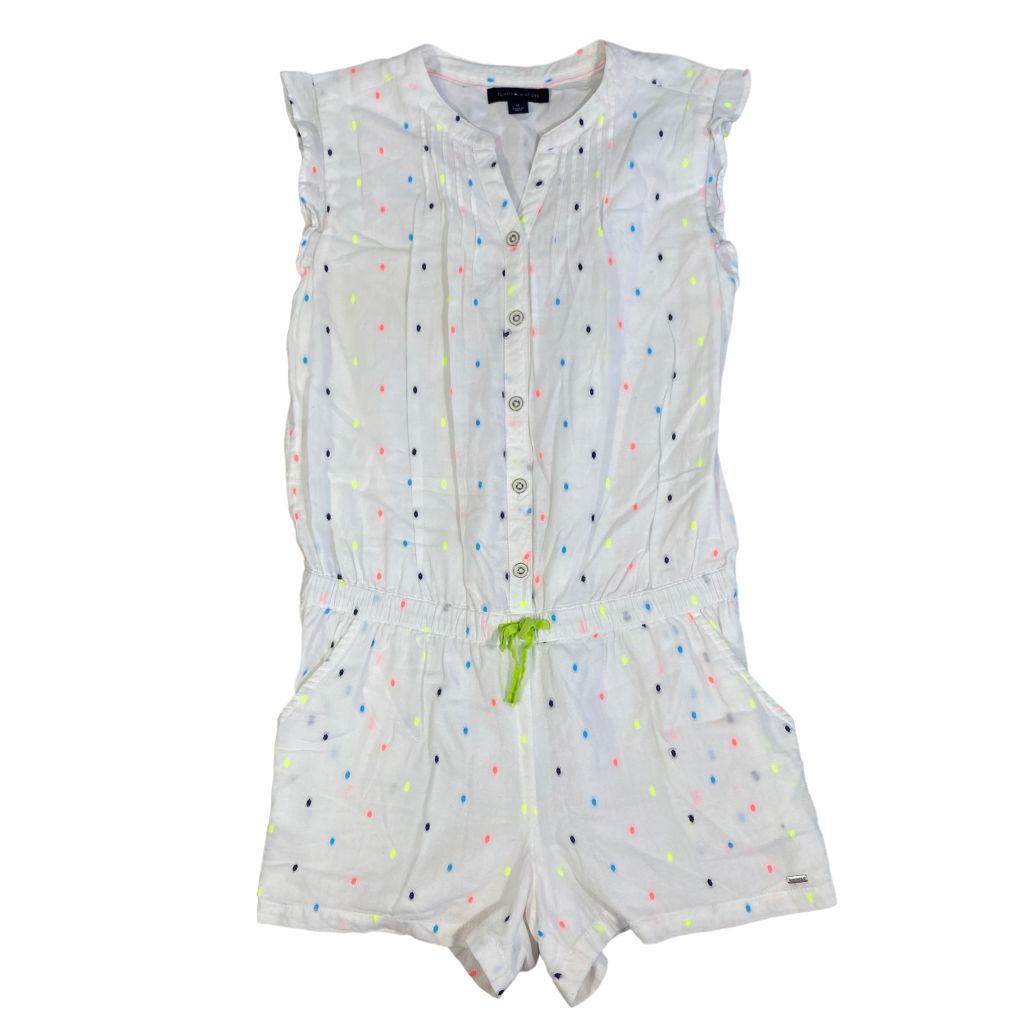  Tommy Hilfiger White Romper (14/16 Girls) 