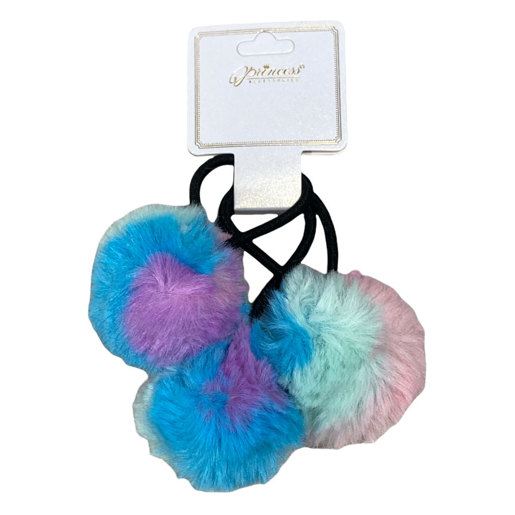  Love and Repeat Assorted Pom Pom Hair Ties 