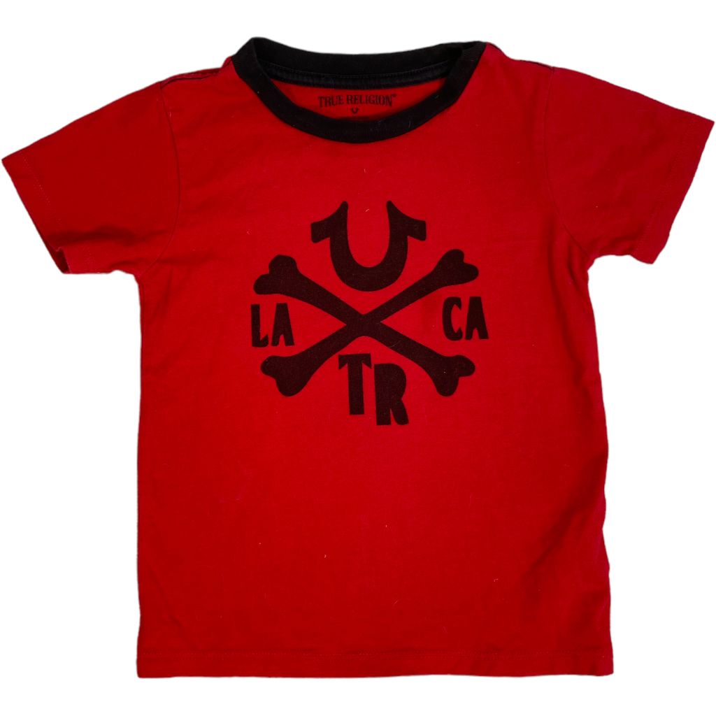  True Religion Red Tee (4T Boys) 