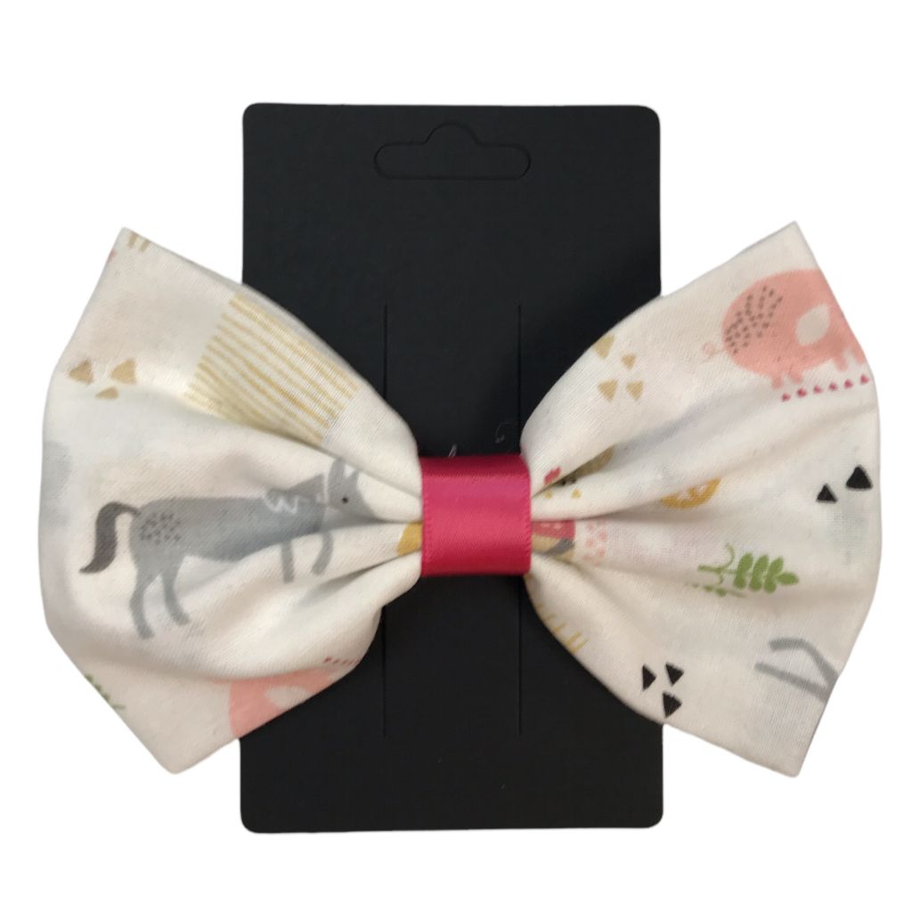  Handmade Farm Animals Bow 