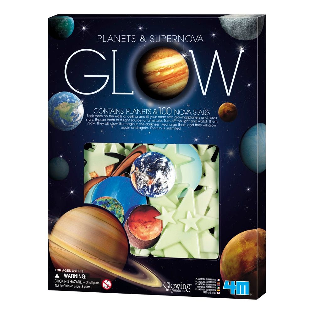  ToySmith Glow Planets & Supernova STEM Science Project-Room 