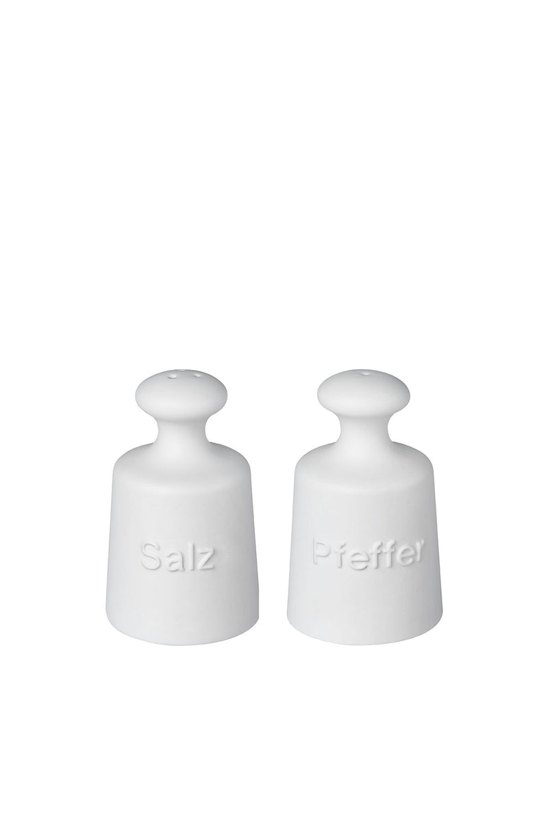 Salz und Pfeffer Set mit Prägung Gewürzmühle Räder 