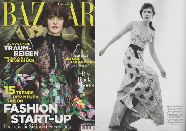 Golpira in Harpers Bazaar