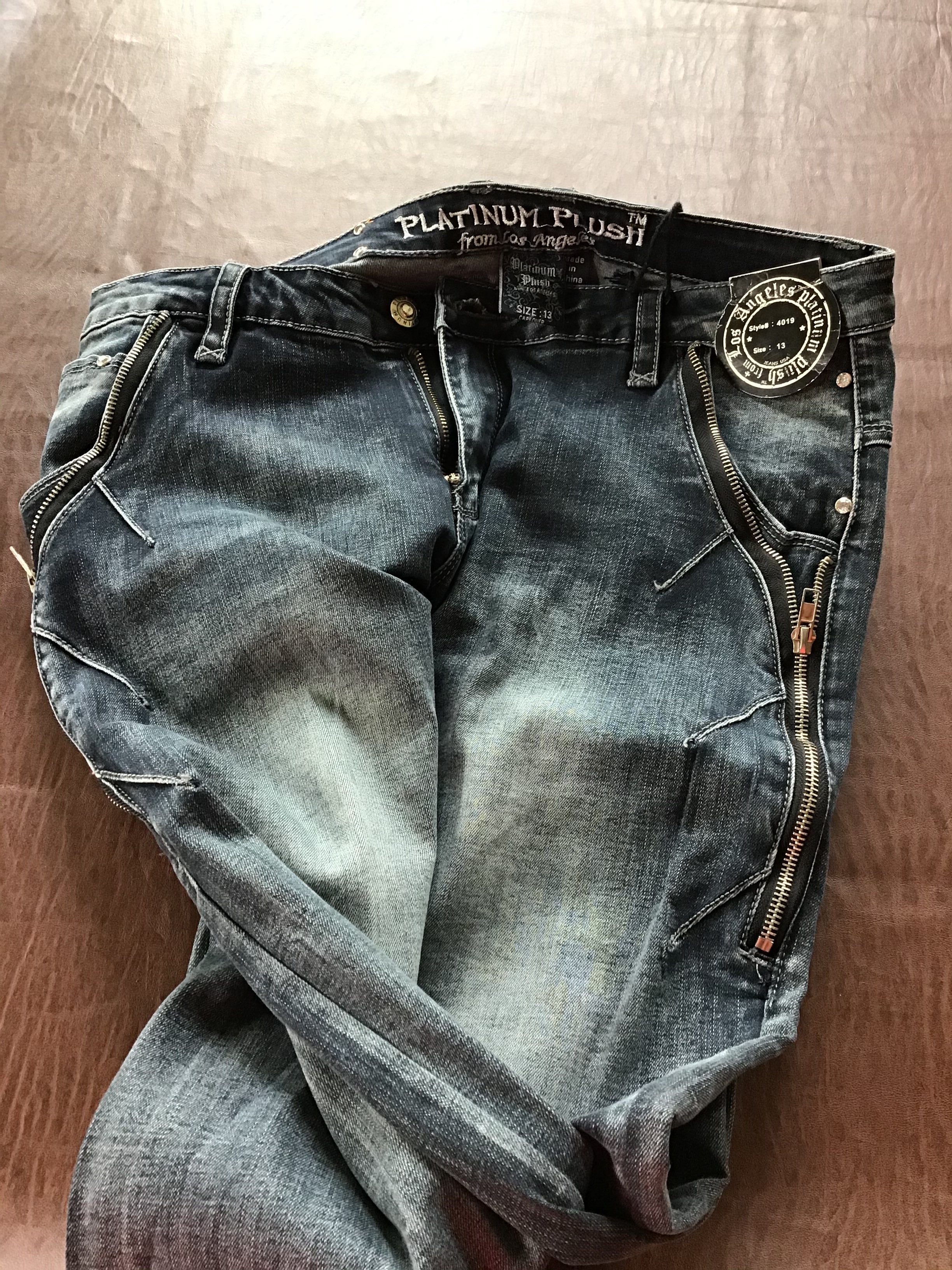 junior biker jeans