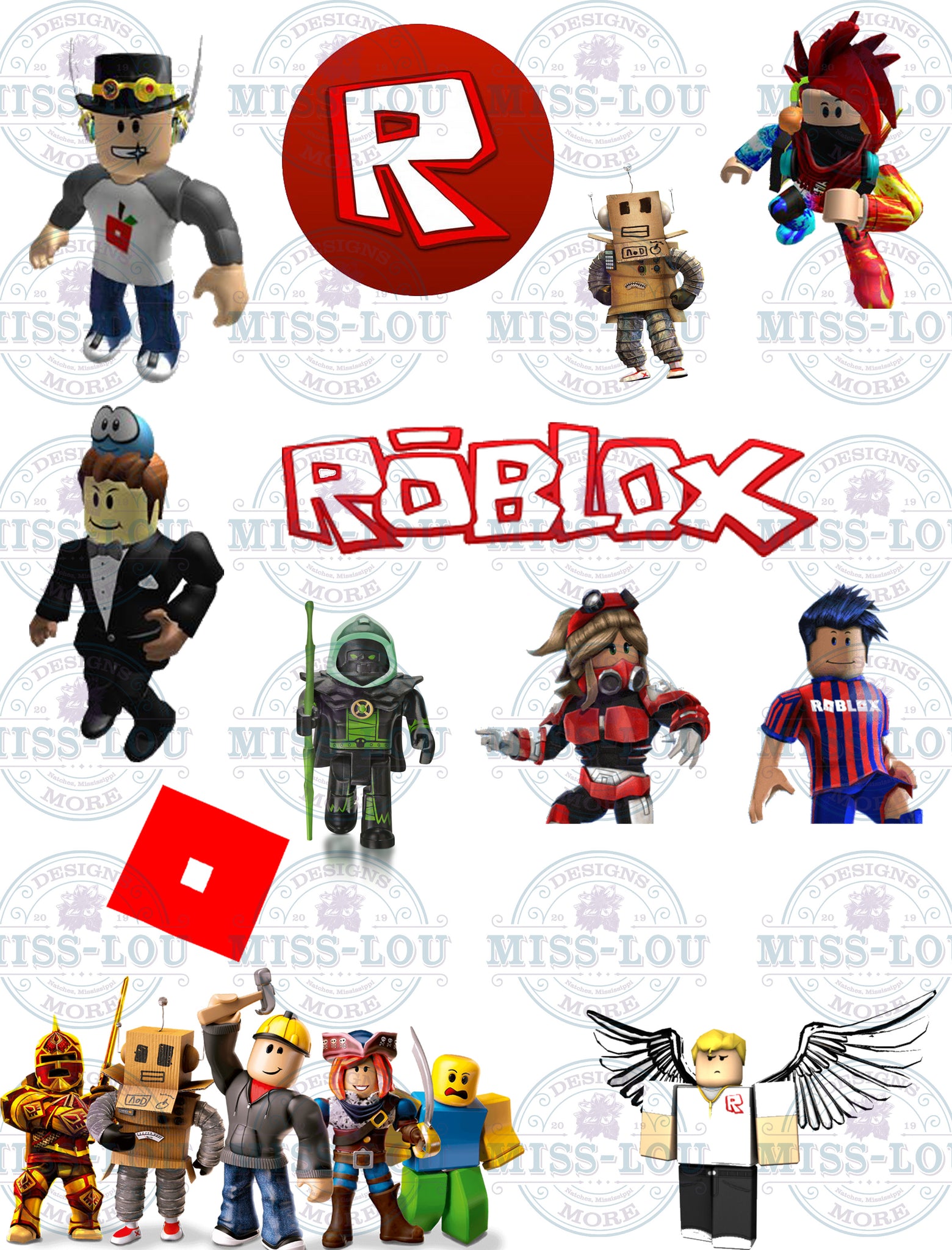 Roblox Fan Sheet Waterslide Miss Lou Designs More - g unit roblox