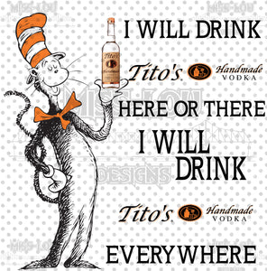 I Will Drink Tito S Cat In The Hat Waterslide Miss Lou Designs More - roblox drink hat