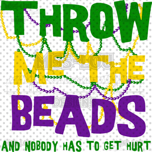 Throw me the Beads Digital Download