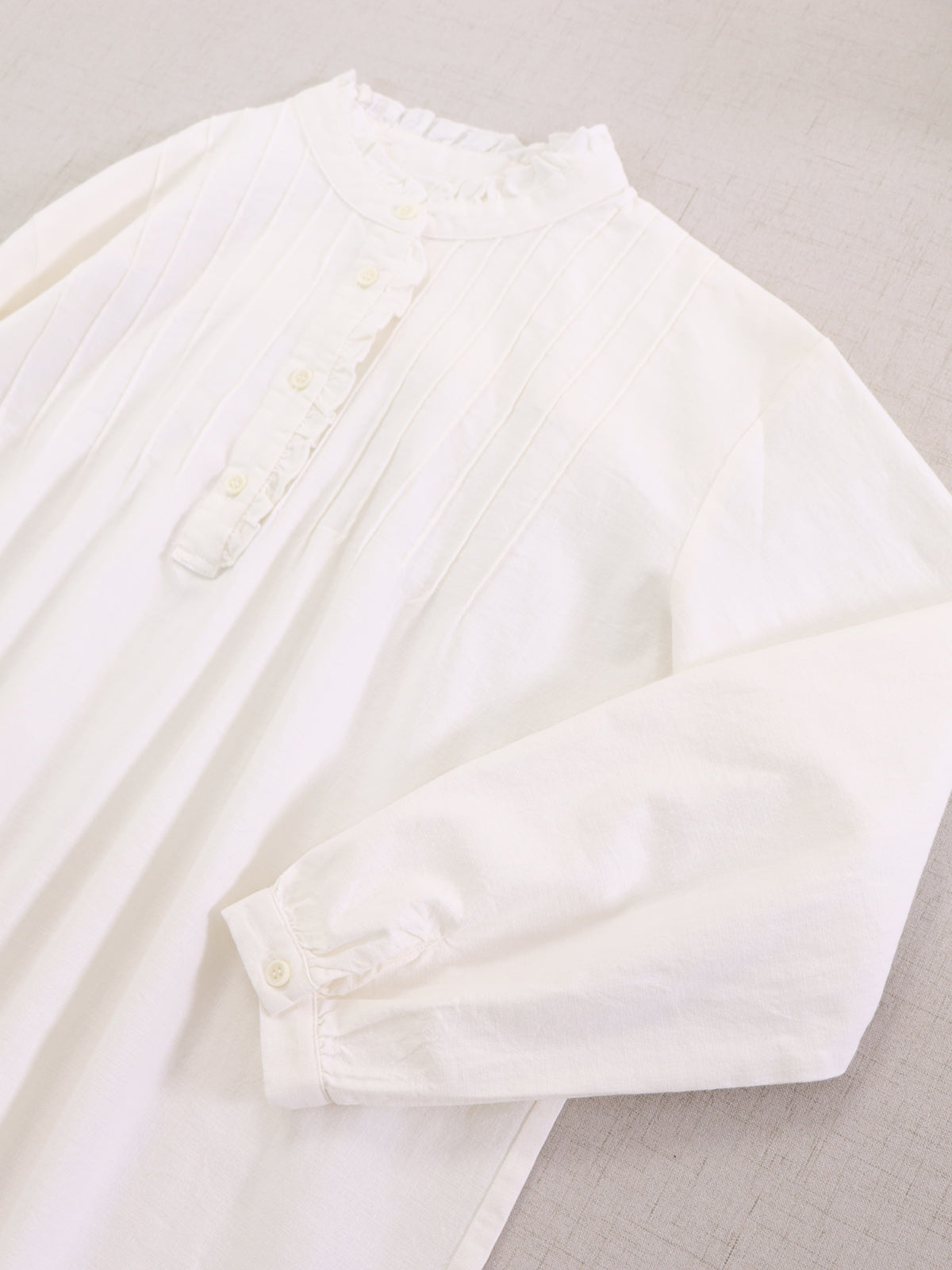 Solid Color Cotton Dress