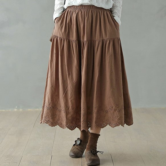 Vintage Cotton Skirt– The Cottagecore