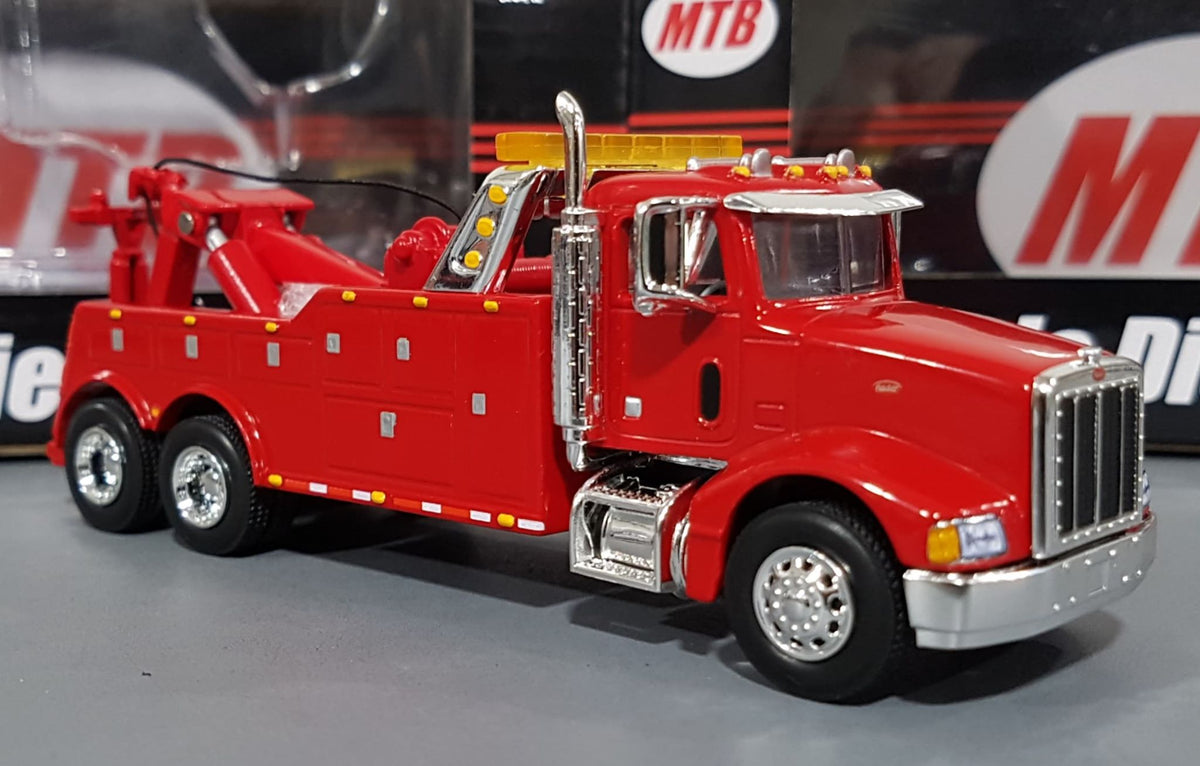 1/64 SPECCAST PETERBILT DIECAST HEAVY TOW TRUCK RED AUD FREE POST