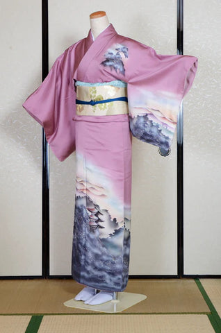 Yukata Market- authentic Japanese Kimono Vintage Robe