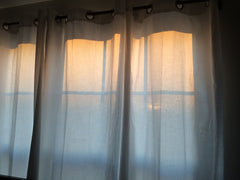curtains covering windows