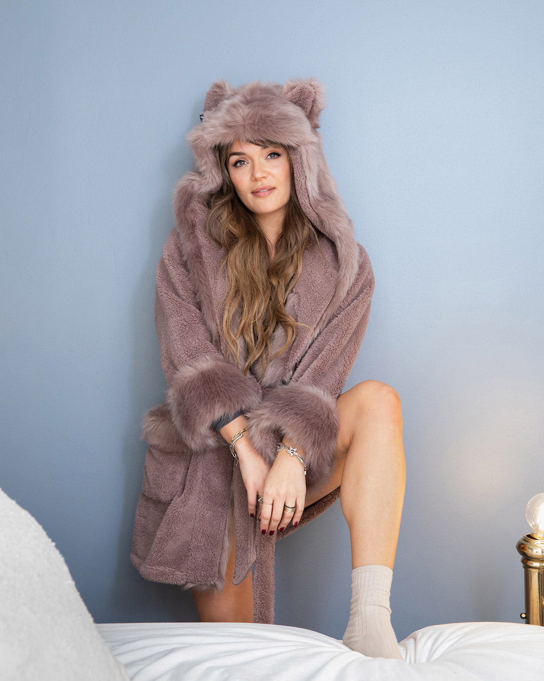 Astro Wolf Luxe Collector Edition Faux Fur Hood