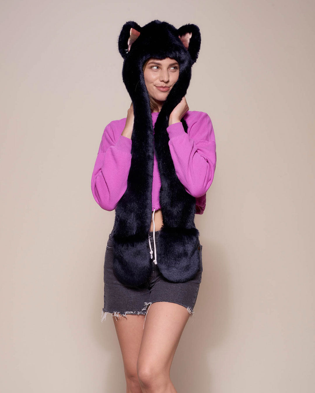 Indigo Wolf Luxe Collector Edition Women's Hood | SpiritHoods