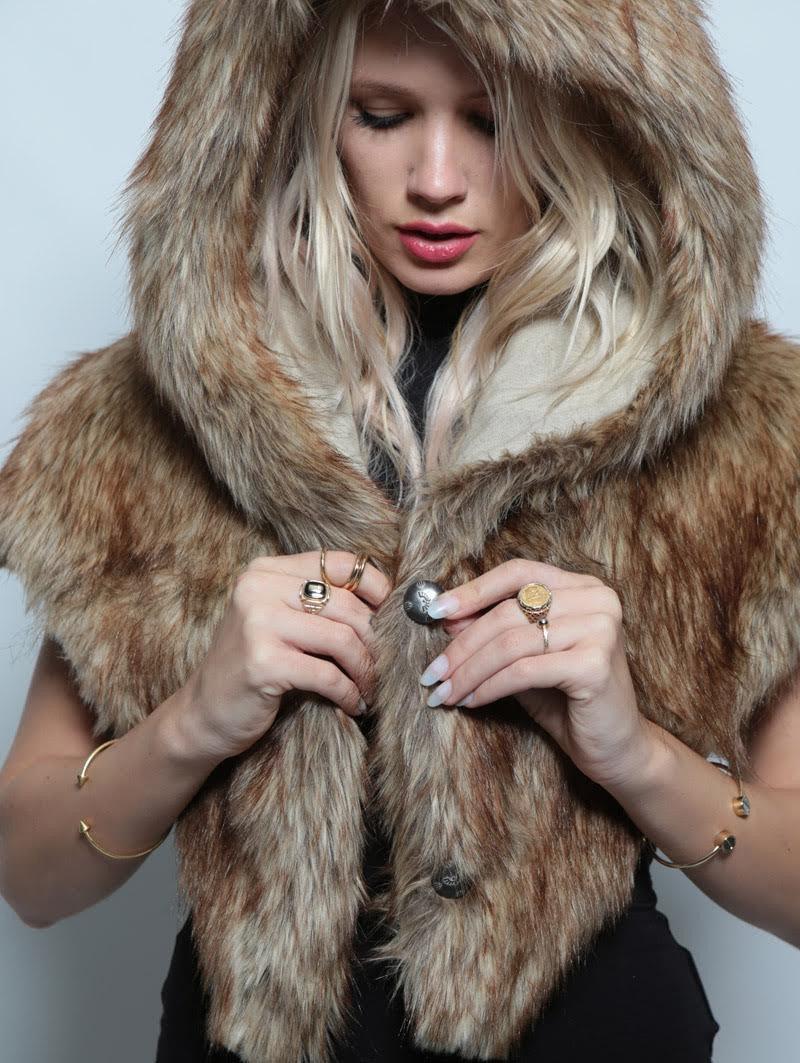 Coyote Shawl SpiritHood - SpiritHoods