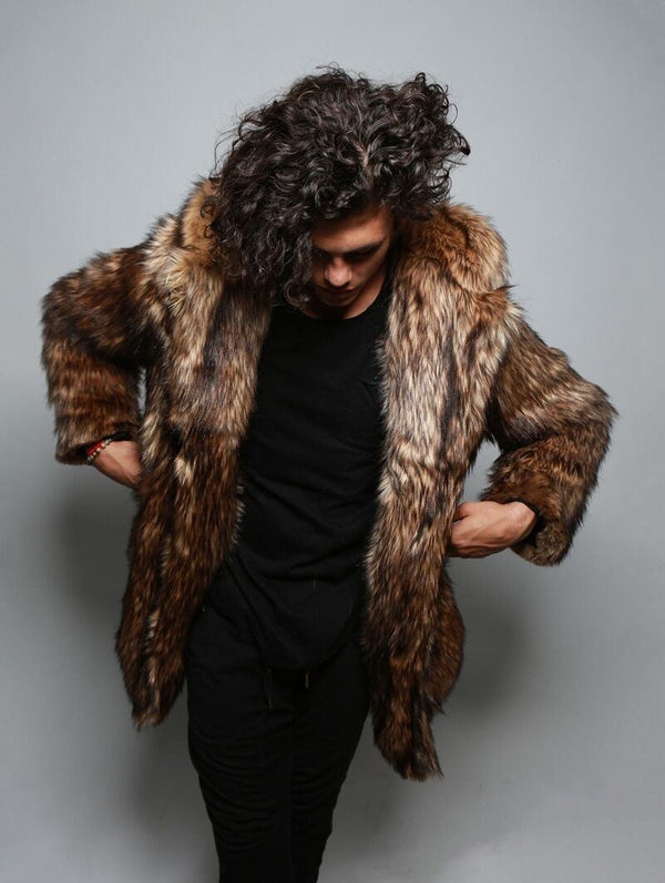 Grizzly Faux Fur Coat - SpiritHoods