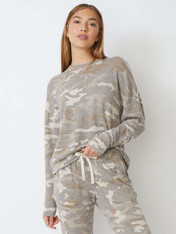 Boxy Camo Sweatshirt – M. Sorelle