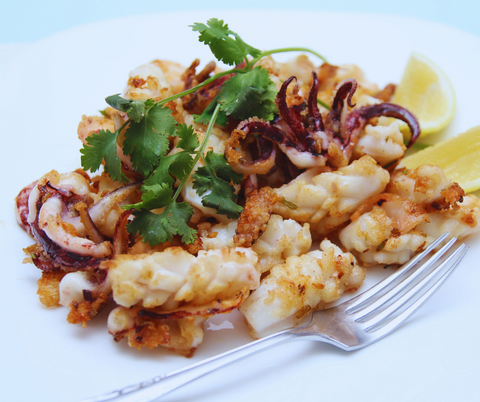 Asian-Style Salt & Pepper Squid