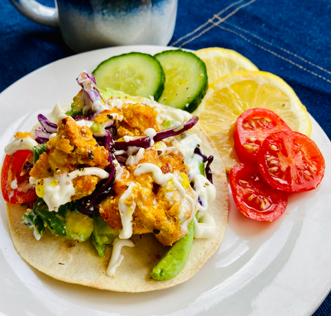 Shawarma Fish Tacos