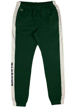 green lacoste joggers