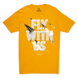 Paper Planes - Fly With Us Tee (yellow)