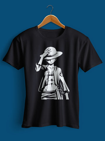One Piece Anime Relaxed Fit TShirt Ace Luffy Sabo Women