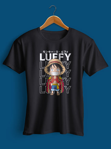 Buy kodari Monkey d Luffy One Piece Anime Colour Image Printed TShirt for  Men and Women White at Amazonin