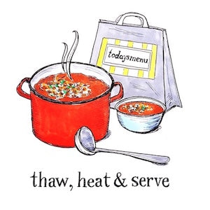 thaw, heat and serve