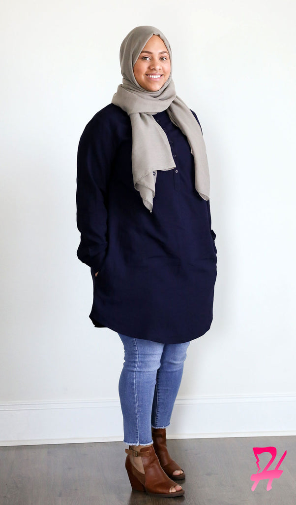 hijab shirt dress