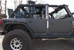 JK Half Doors | Rear | Crusader Trail Doors | Jeep Wrangler (07-18) - Moab Outfitters