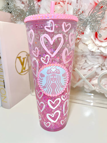 24 oz. Louis Vuitton Snowglobe Tumbler – PreciousDesignsbyFrances