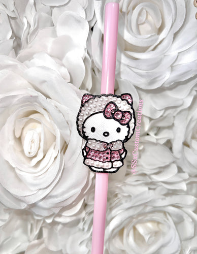 Hello Kitty straw topper bundle-108 pcs – GlitteryCrystals